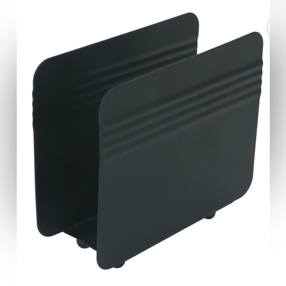 Mainstays Napkin dispenser holder kitchen black - Picture 1 of 6